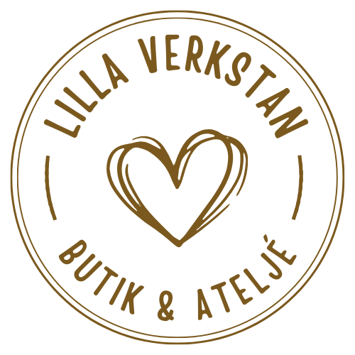 Lilla verkstans logotype med hjärta i mitten